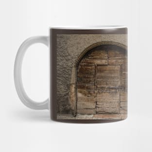 Old Door in Malcesine, Italy Mug